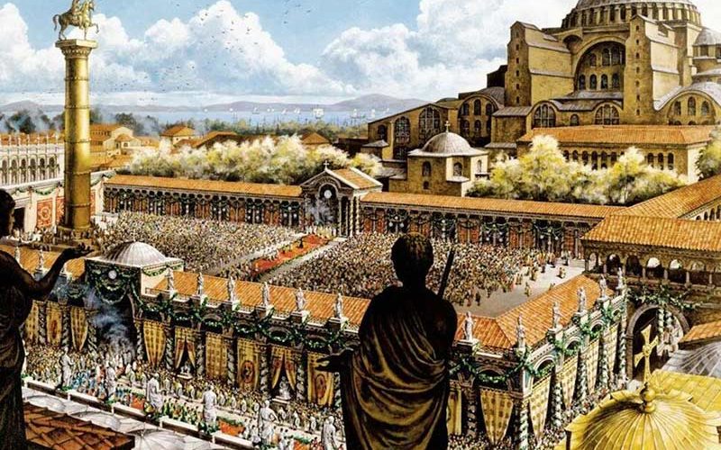 امپراتوری روم شرقی و کنستانتینوپل