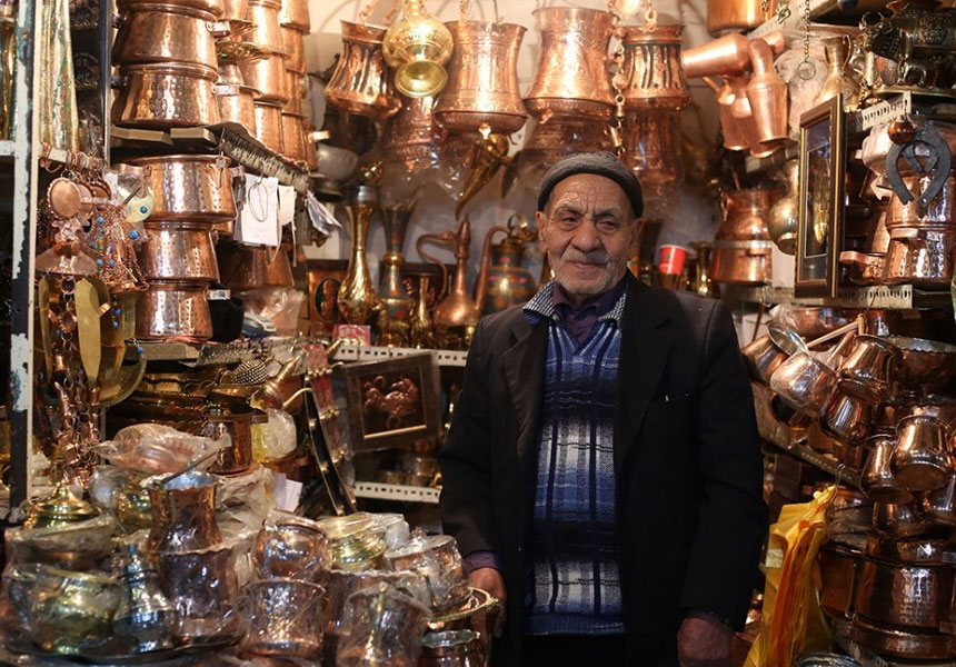 مسگری از صنایع دستی اصفهان