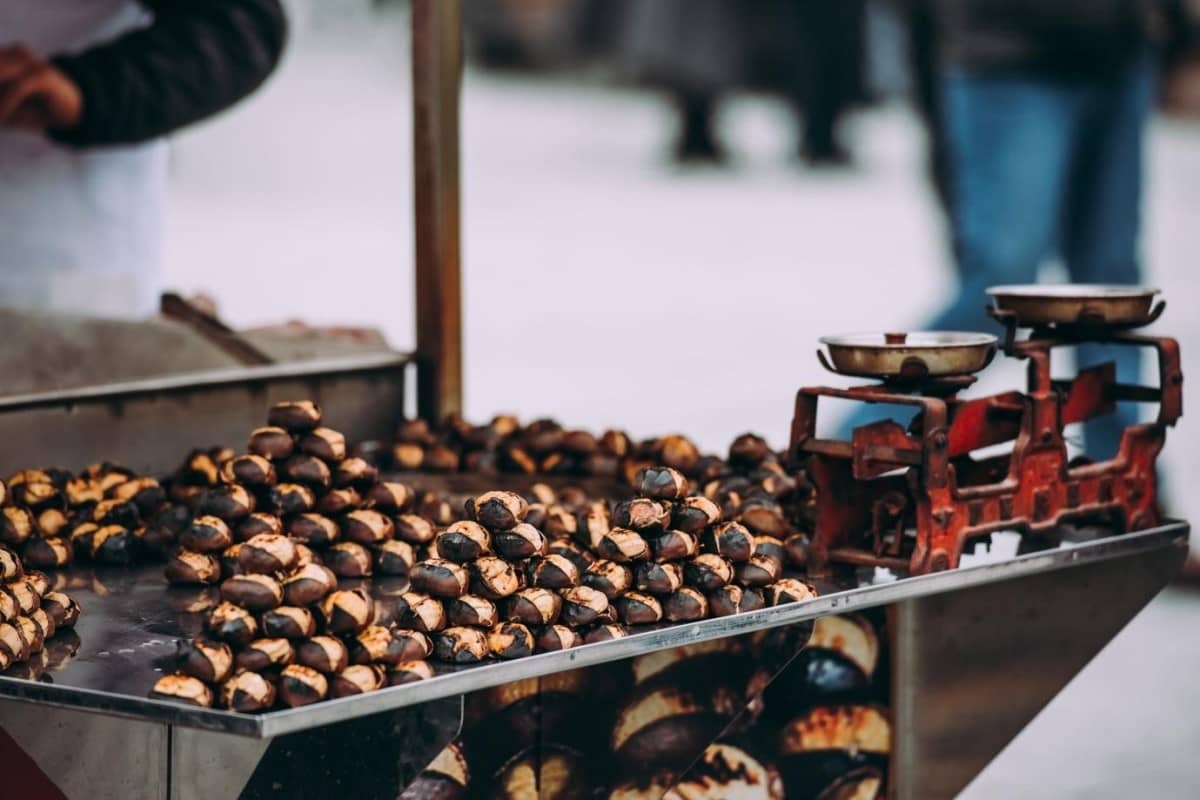 شاه بلوط برشته