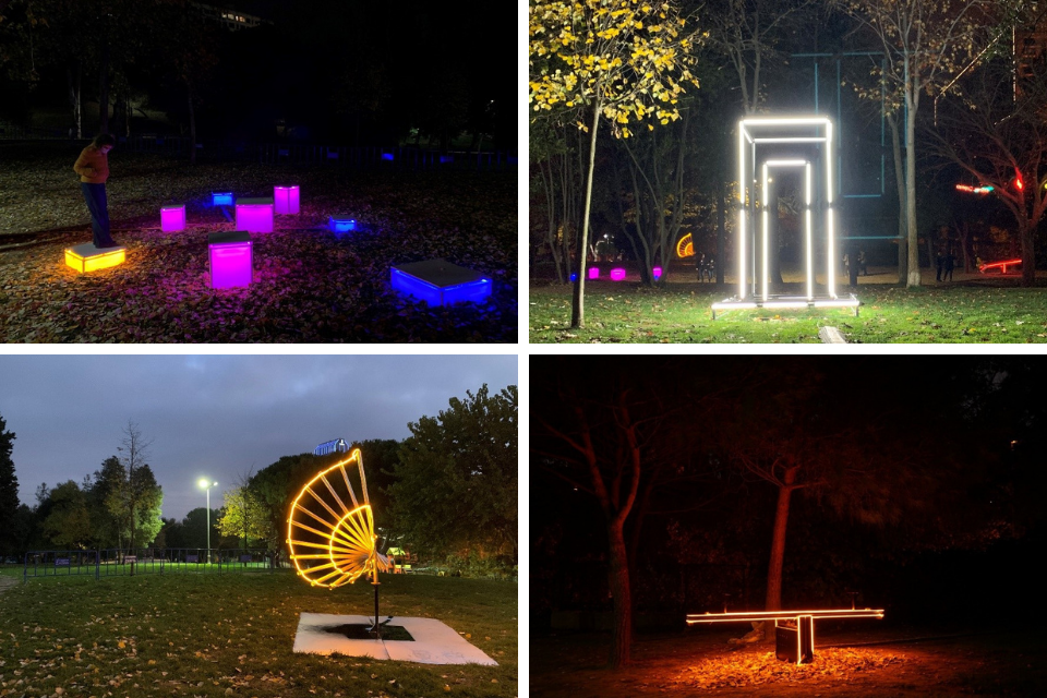 نورپردازی و چیدمان‌های هنری