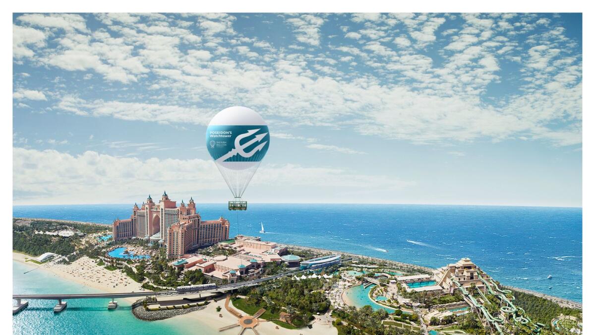 بالون دبی از جدیدترین جاهای دیدنی دبی