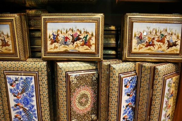 خاتم کاری از صنایع دستی اصفهان