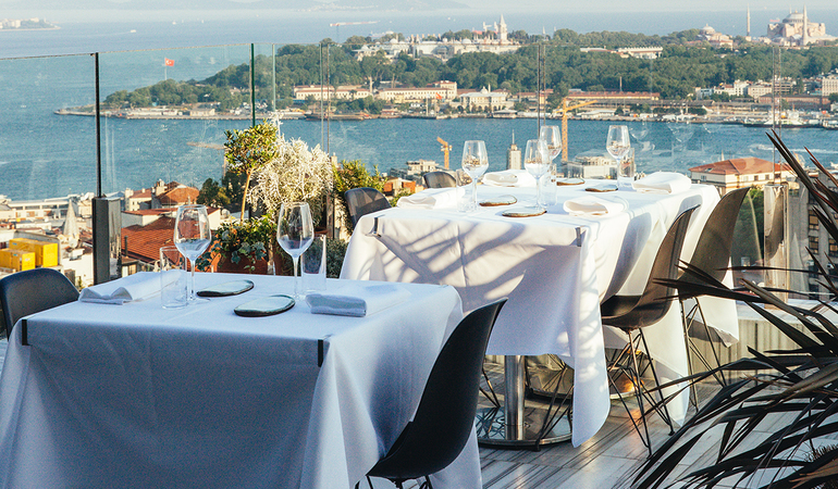 بهترین رستوران های پشت بام استانبول