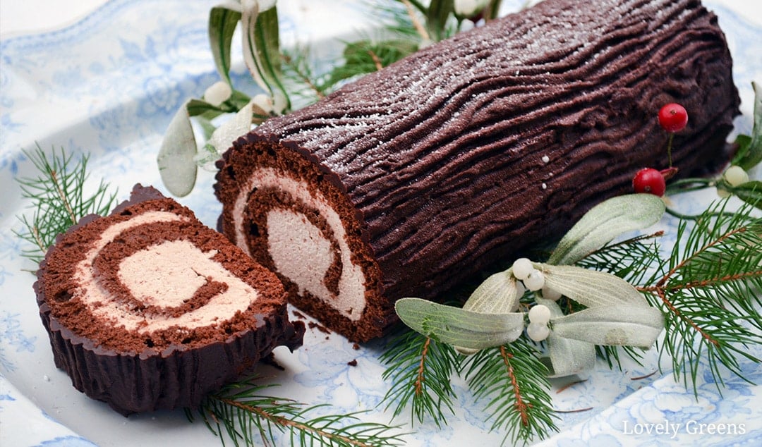 کیک Yule Log: یک سنت کریسمس فرانسوی