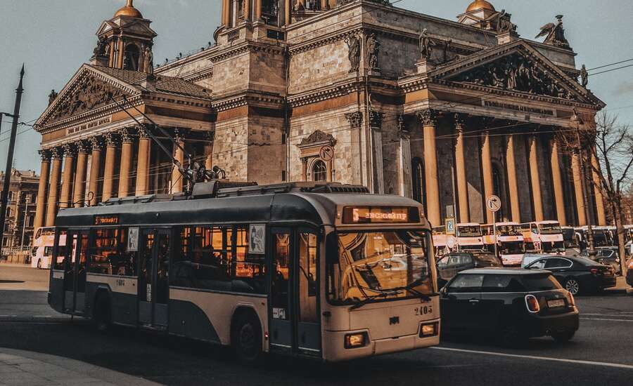 انواع وسایل نقلیه عمومی در سن‌پترزبورگ