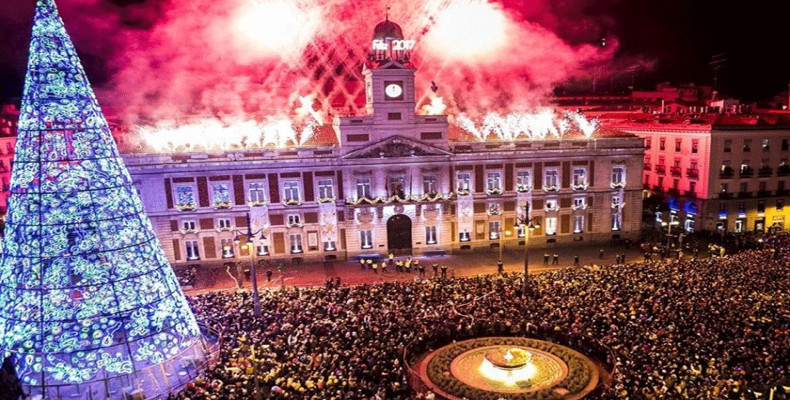 مادرید در زمستان