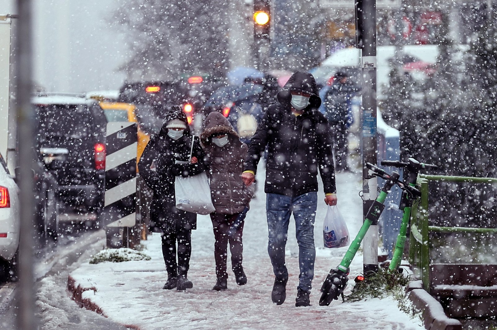 استانبول در زمستان