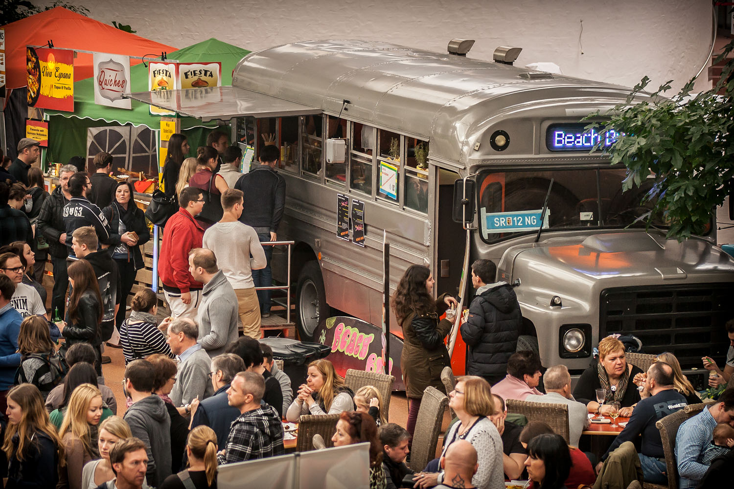 جشنواره غذاهای خیابانی در وین