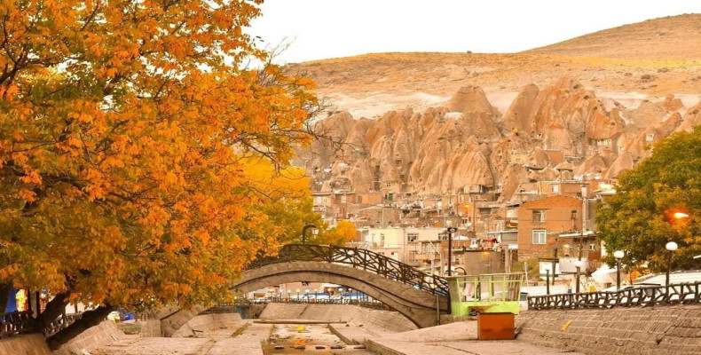 روستای کندوان در پاییز