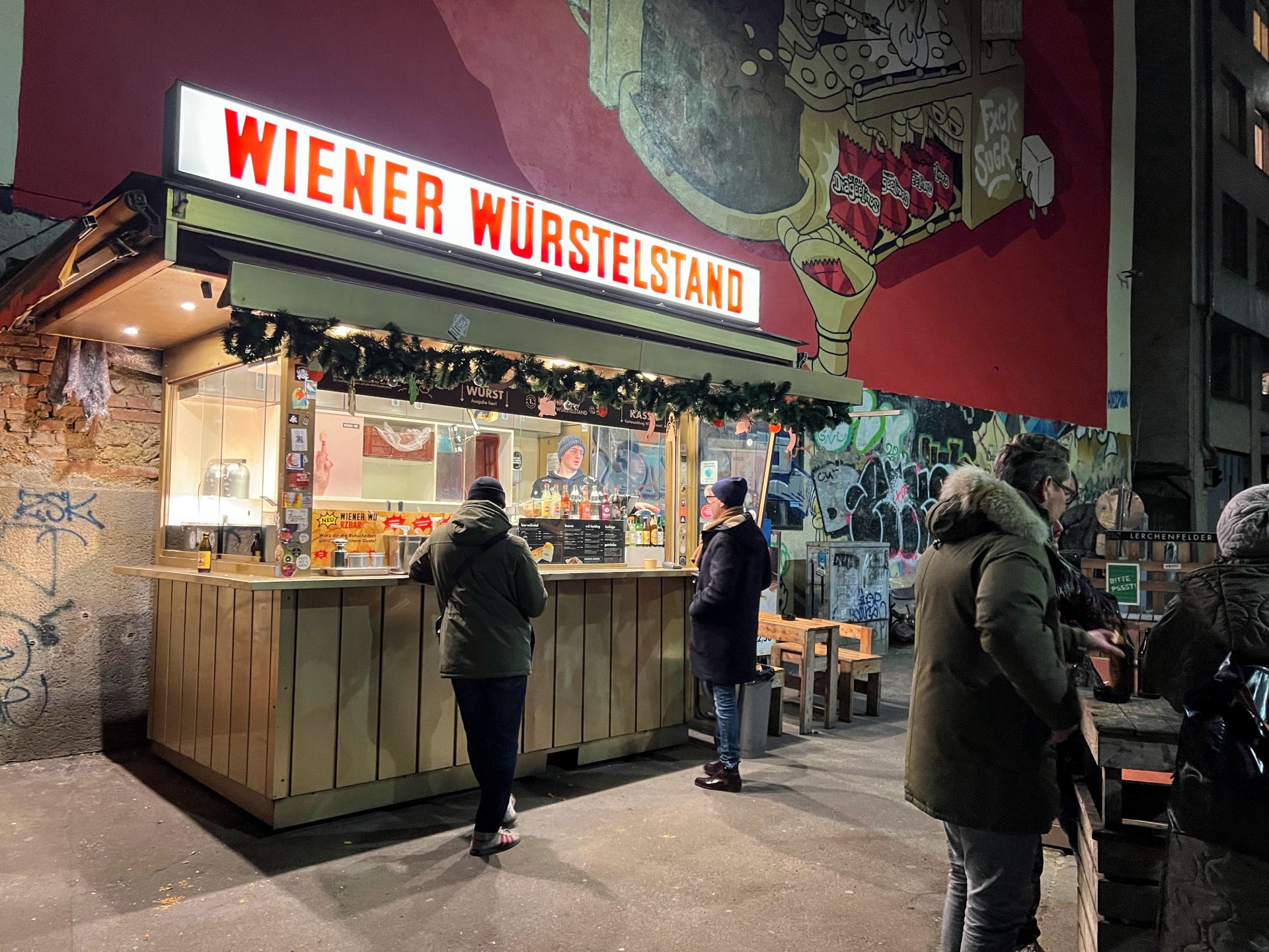 دکه سوسیس سنتی