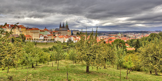 جاهای دیدنی پراگ در شب