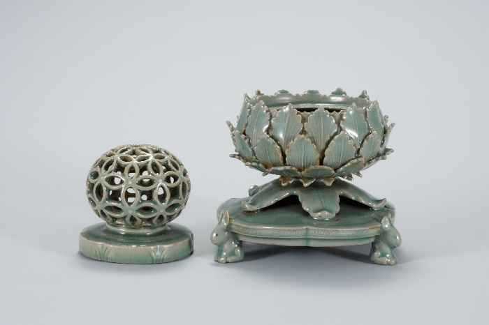 دستگاه عودسوز در موزه ملی کره جنوبی