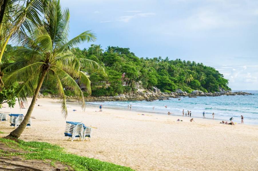 ساحل کارون در ماه عسل در پوکت