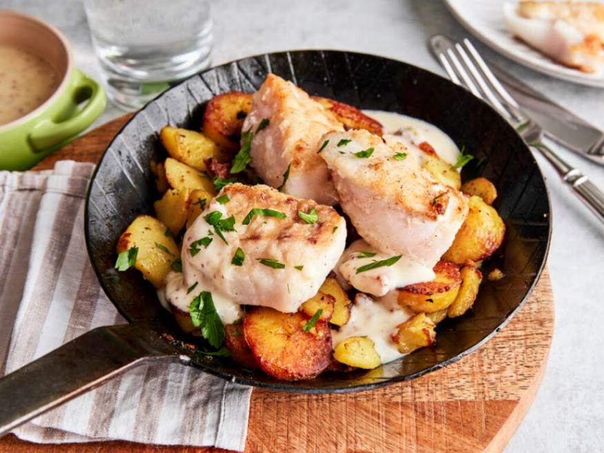 غذاهای معروف آلمان؛ Hamburger Pannfisch