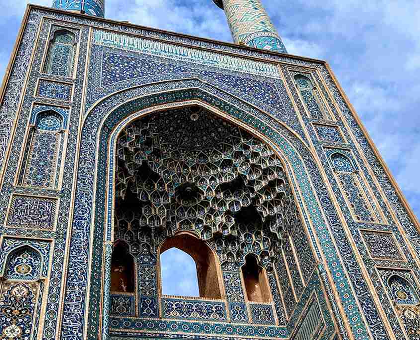 ایوان اصلی مسجد جامع