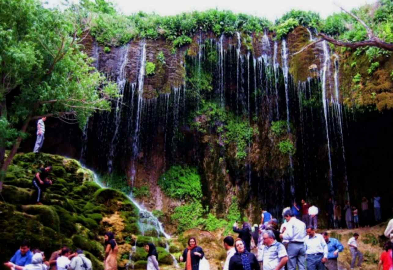 سفر به تبریز در تابستان؛ آبشار آسیاب خرابه 