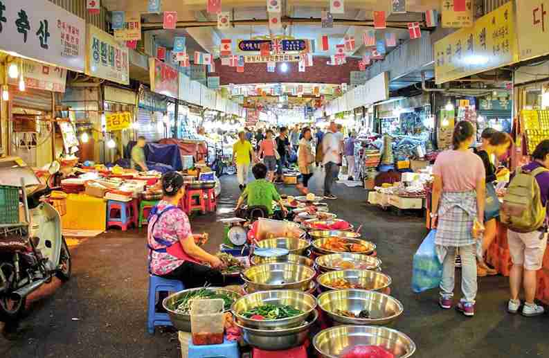 بازارهای محلی سئول