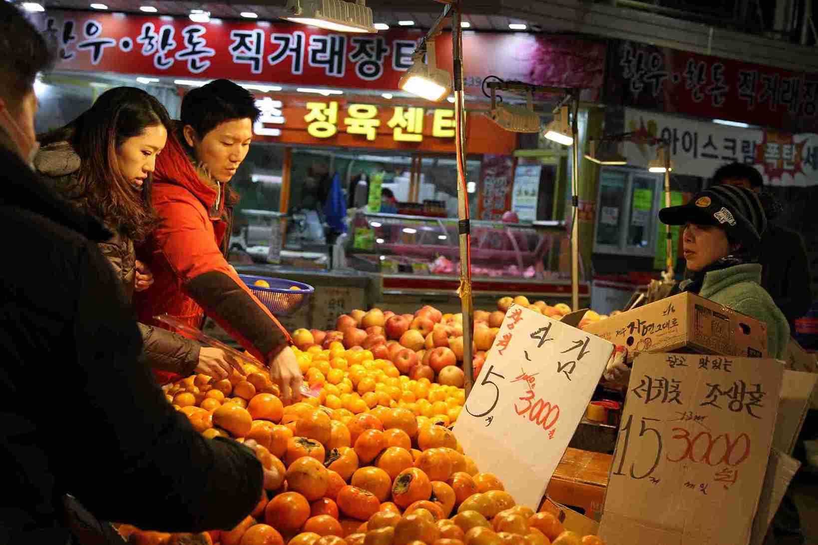 بازارهای محلی سئول