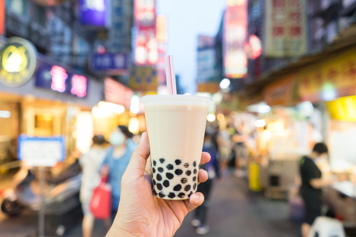 غذاهای خیابانی در هاراجوکو؛ Bubble tea 