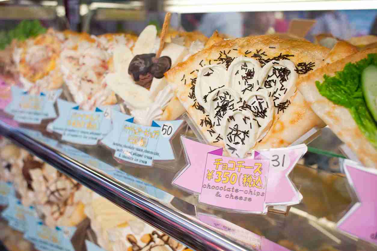 غذاهای خیابانی در هاراجوکو؛ Marion crêpe