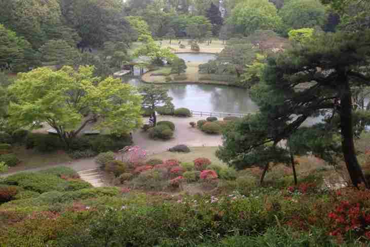 باغ های ژاپنی در توکیو؛ Rikugien