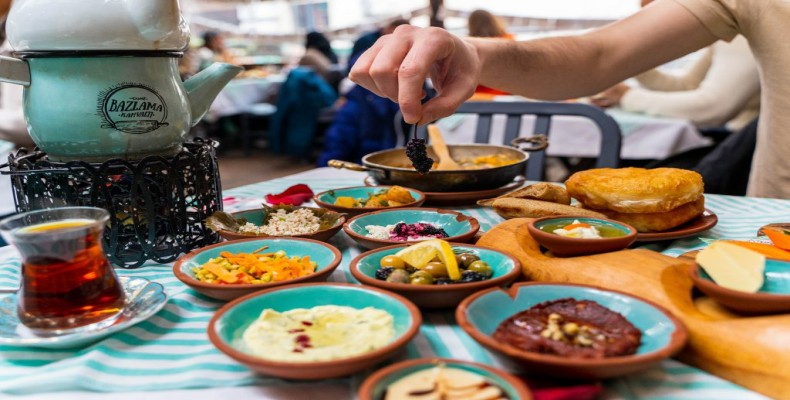 صبحانه خوشمزه ترکی در استانبول