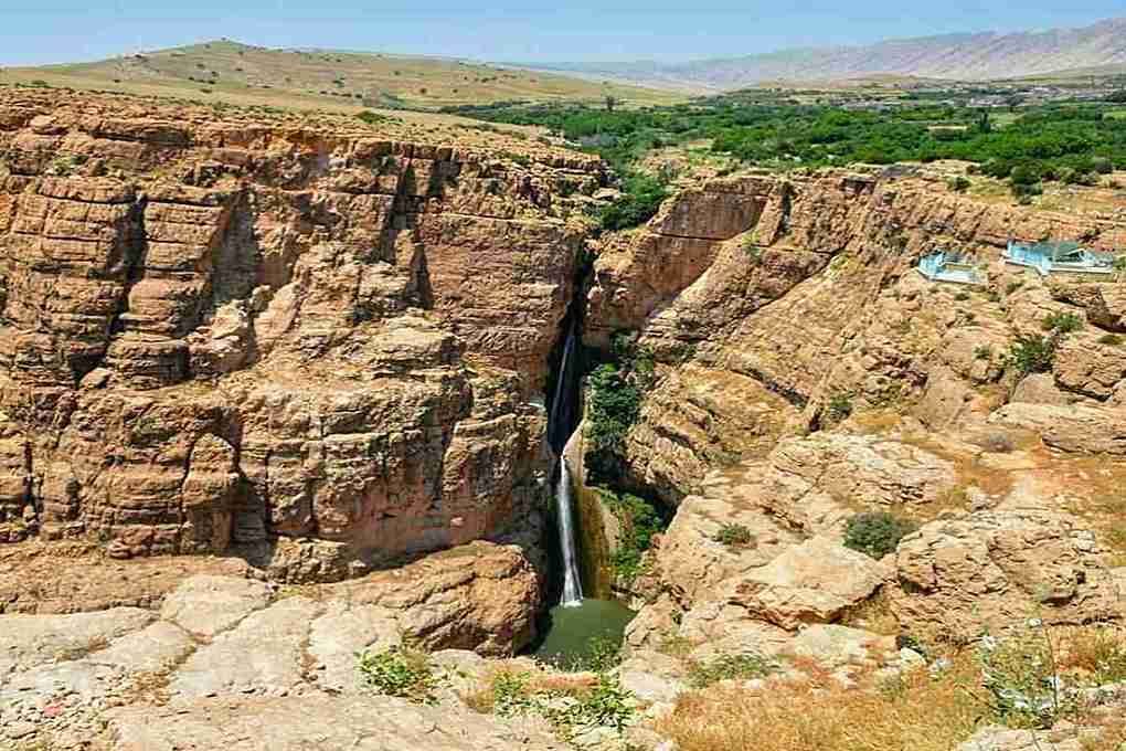 جاهای دیدنی کرمانشاه؛  آبشار پیران