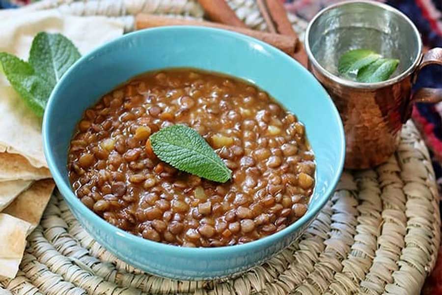 مرجی شورباسی از غذاهای سنتی اردبیل