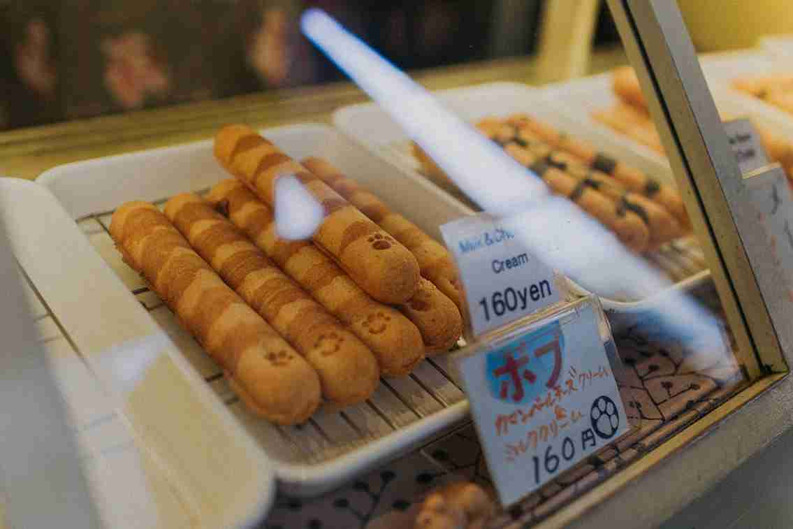 غذاهای خیابانی در گینزا