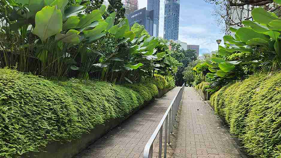 Duxton plain park؛ از بهترین پارک های سنگاپور