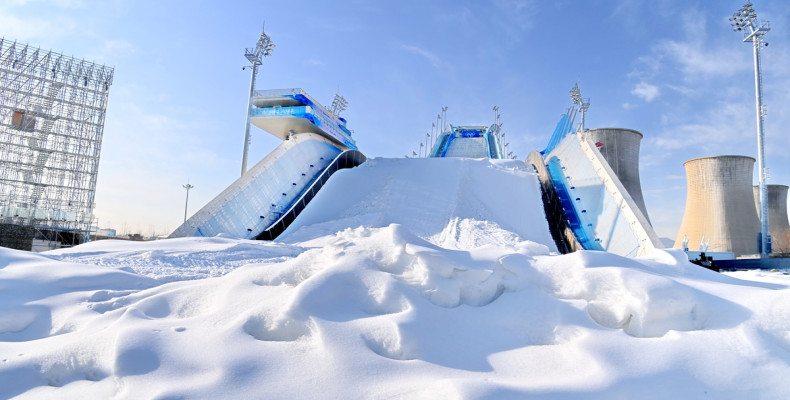 اسکی در پیست اسکی هوایی 