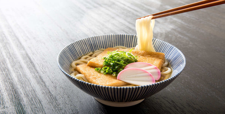 توفوی ابریشمی و اودون کیوتو