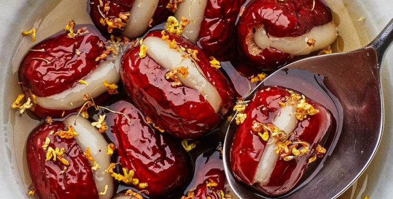 خرما پر شده با برنج