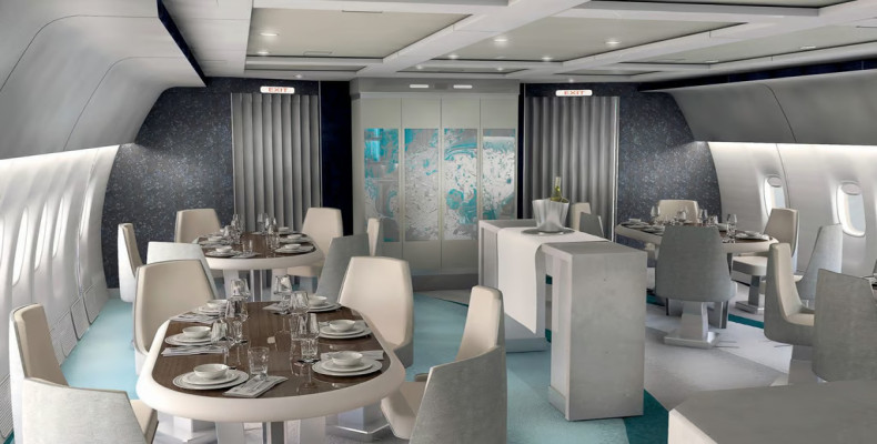 لوکس ترین هواپیماهای جهان؛ کریستال اسکای (Crystal Skye)