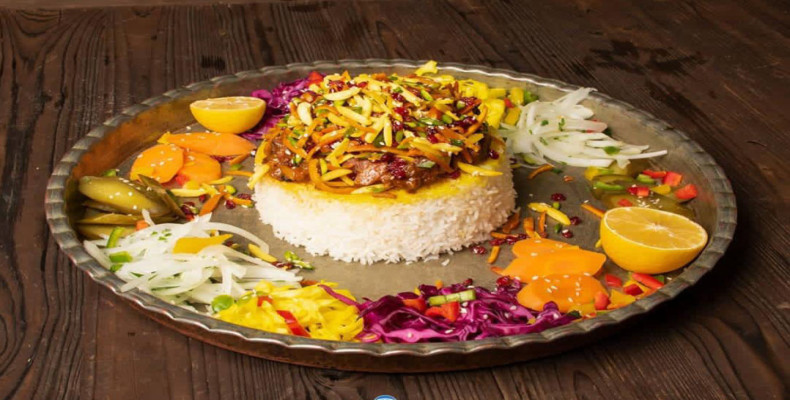 بهترین خورشت خلال در کرمانشاه در رستوران دایه