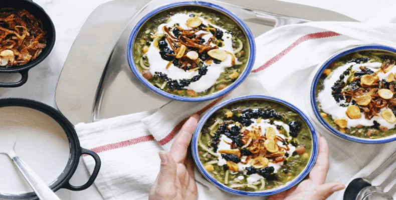 آش در رستوران مسترفود از رستوران های ایرانی آنتالیا