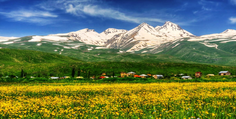 بهار در ایروان، ارمنستان