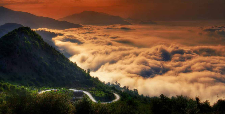 روستای فیلبند و مسیر دسترسی