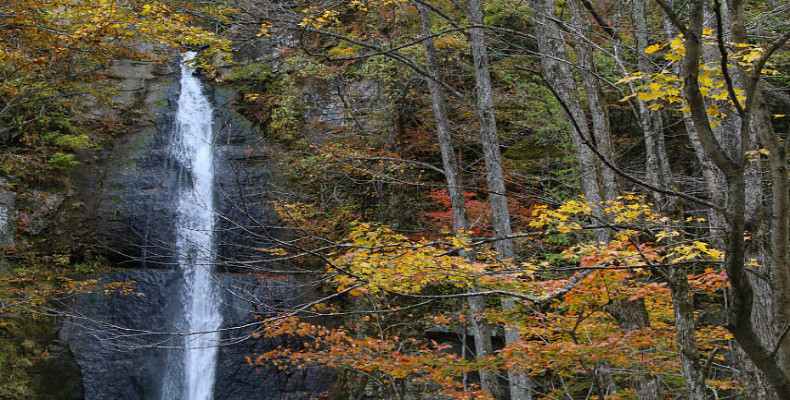 بهترین زمان بازدید از آبشار لوشکی گیلان و طبیعتی پاییزی آن