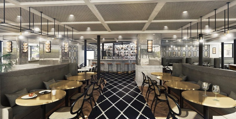 رستوران Café du Trocadéro در اطراف میدان تروکادور پاریس