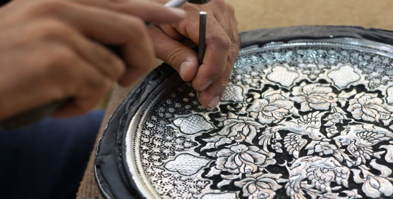 کارگاه های قلم زنی در اصفهان