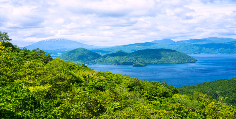 طبیعت زیبای ژاپن در تابستان