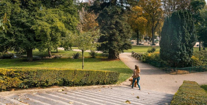 باغ های تروکادرو در اطراف میدان تروکادرو پاریس