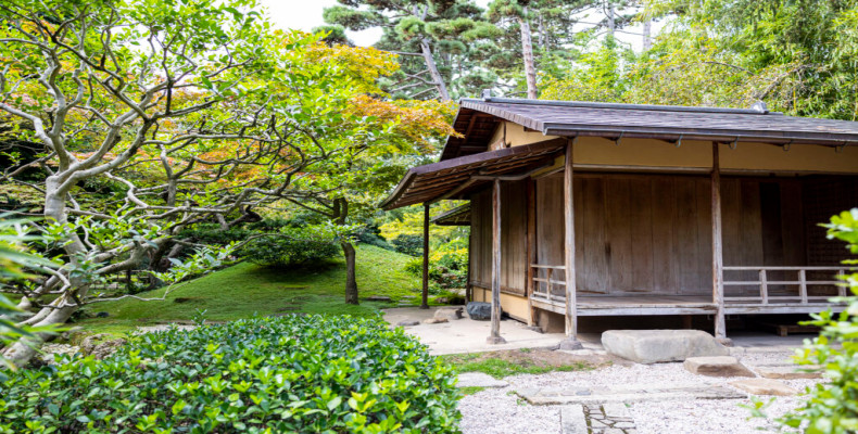 باغ انگلیسی موزه آلبرت کان پاریس