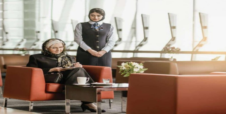 پذیرایی از مسافران در سالن CIP فرودگاه تهران؛ خدمات لوکس و آرام برای شروع سفر
